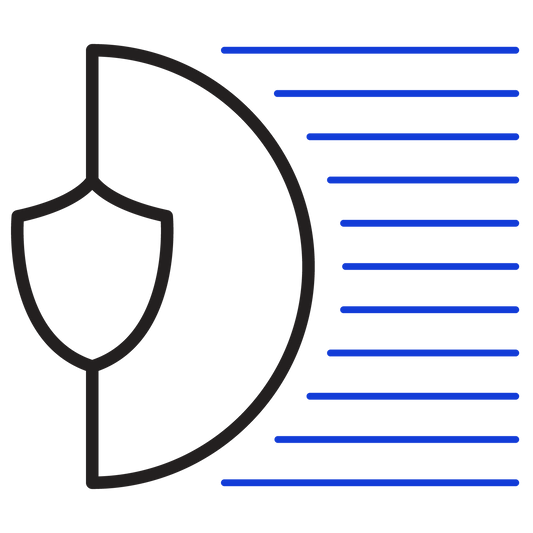 Blue Control Shield