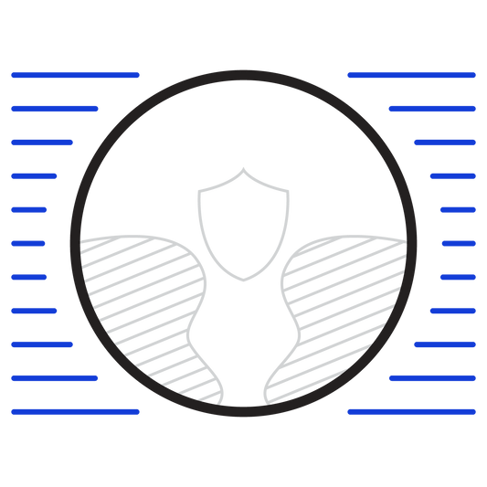 Blue Control Shield